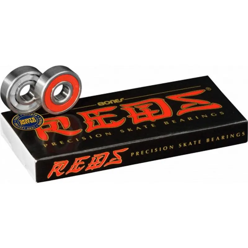 Bones Reds Skateboard Bearings (8 Pack) 1