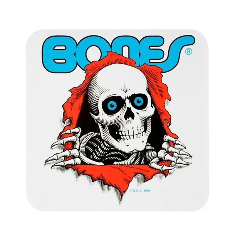 Bones Ripper Bumper Sticker 5”X 5” White 1