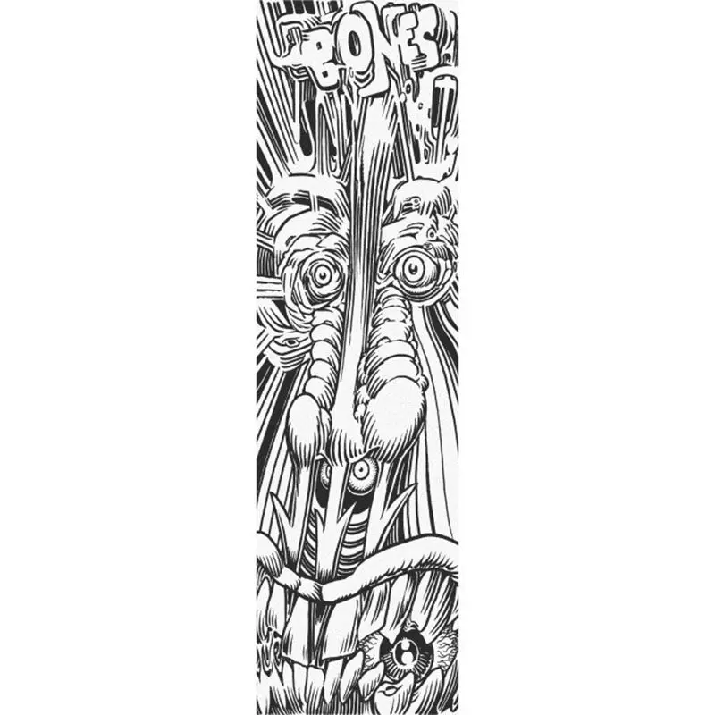 Bones Wheels 9" X 33" Sheet Forest Face Skateboard Grip Tape 1