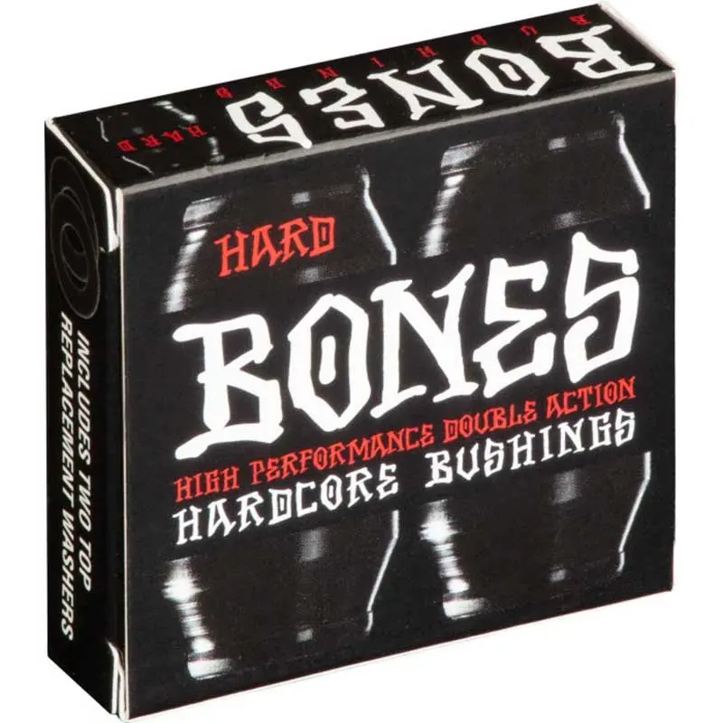 Bones (Hard) Black Bushing Skateboard Truck Bushings Set Of 2 1