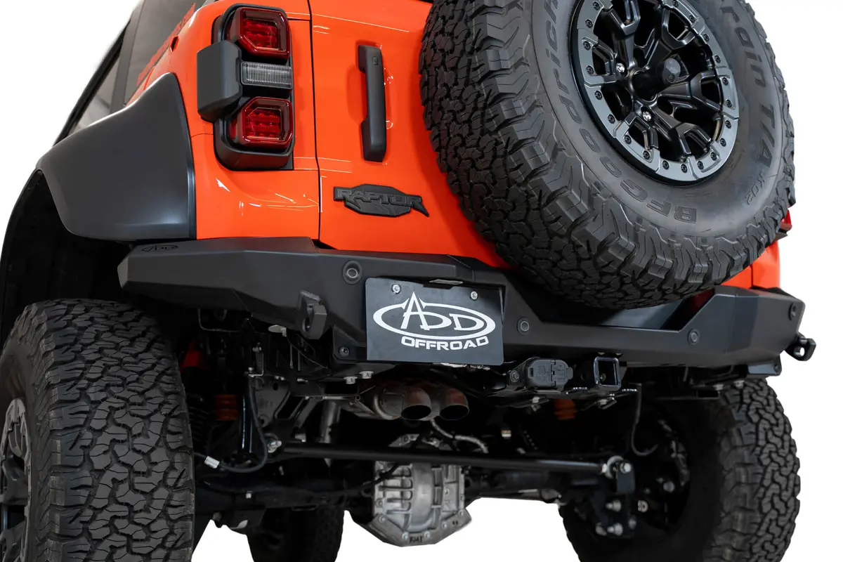 2022-2026 Bronco Raptor Rock Fighter Rear Bumper 1