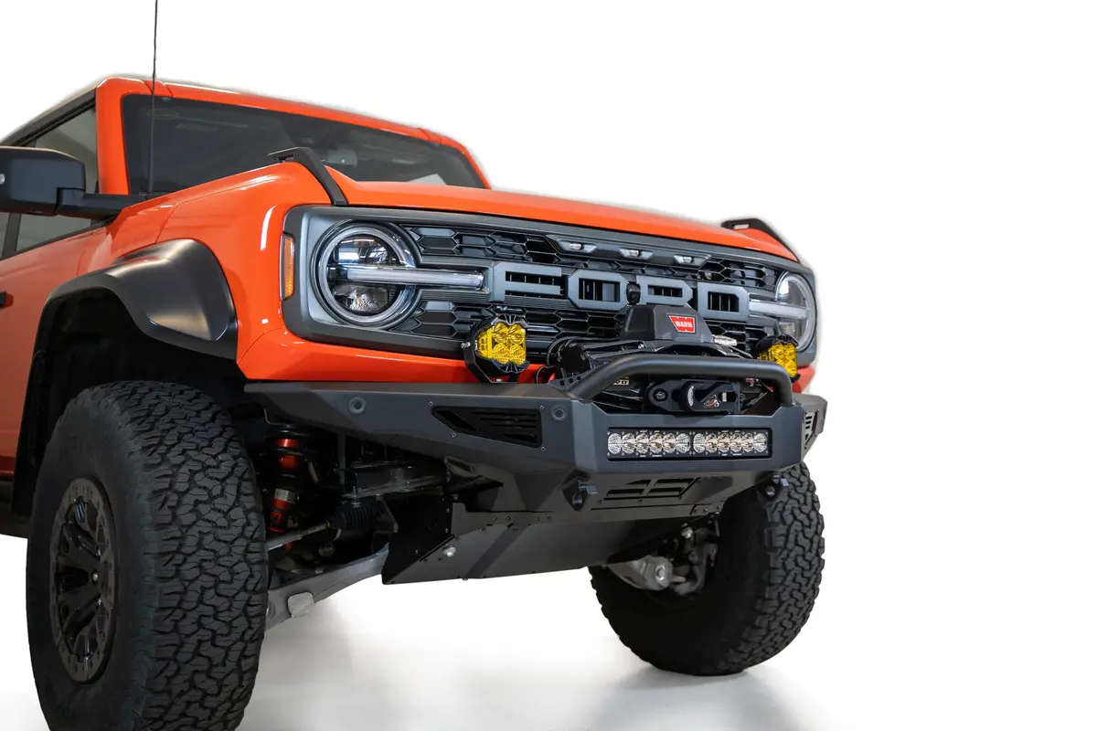 2022-2026 Bronco Raptor Rock Fighter Winch Front Bumper 1