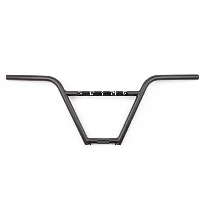 Bsd Bmx 9.5" Grime Flat Black 4Pc Bicycle Handlebars 1