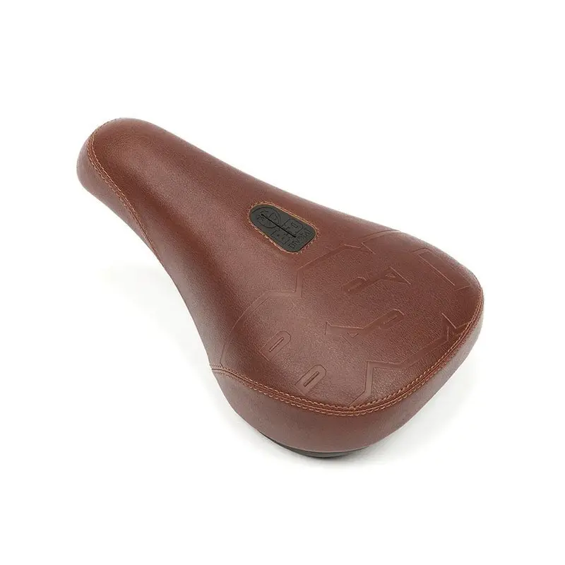 Bsd Bmx Brown Mondo Logo Fat Bicycle Seat 1