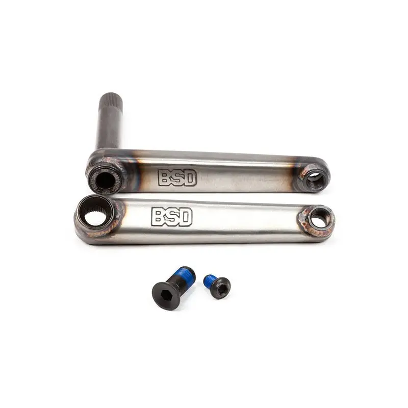 Bsd Bmx Substance (Flat Raw) 165Mm Cranks 1
