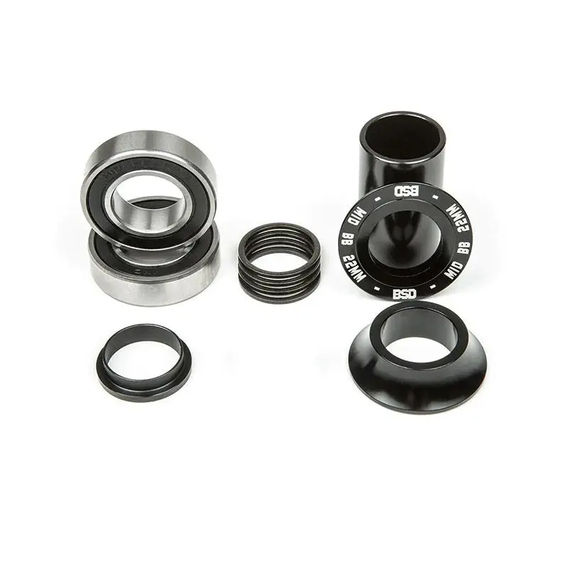 Bsd Bmx Substance Mid 22Mm Black Bottom Bracket 1