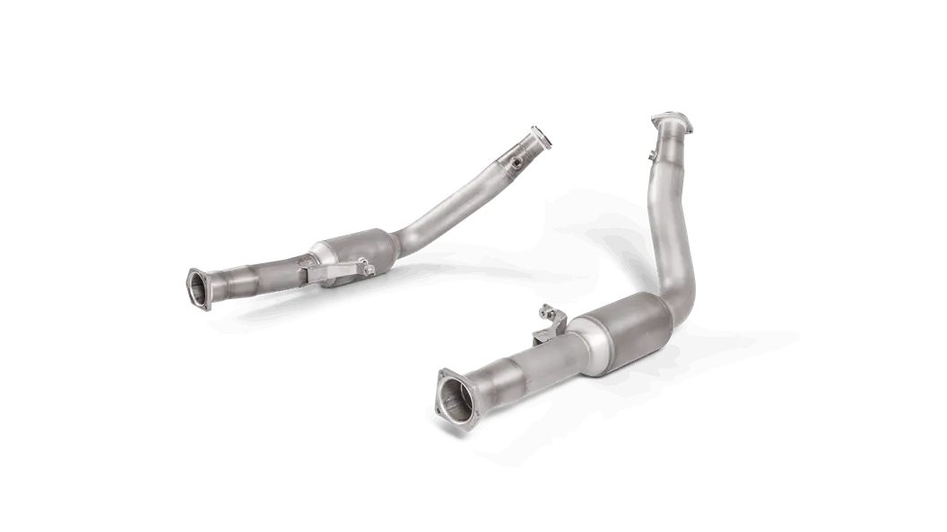 Akrapovic Stainless Steel Downpipes With Catalytic Converters For 2015–2017 Mercedes-Benz G63 Amg (W463) 1