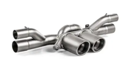 Akrapovic Slip-On Race Line (Titanium) W/Tips & Carbon Fiber Diffuser For 2018-20 Porsche 911 Gt3 1