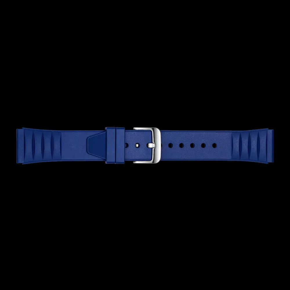 Blue Fluoro Rubber Strap Suitable For Windows Series 1