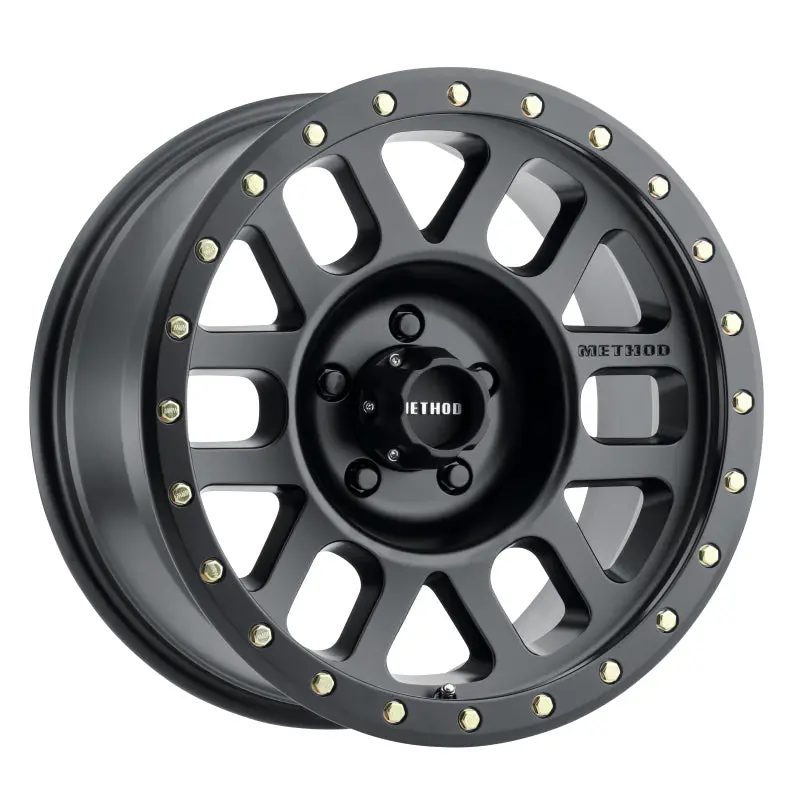 Method Mr309 Grid Forged Aluminum Wheel – 17X8.5 Inches, 0Mm Offset, 5X5 Inch Bolt Pattern, 94Mm Center Bore, Matte Black 1