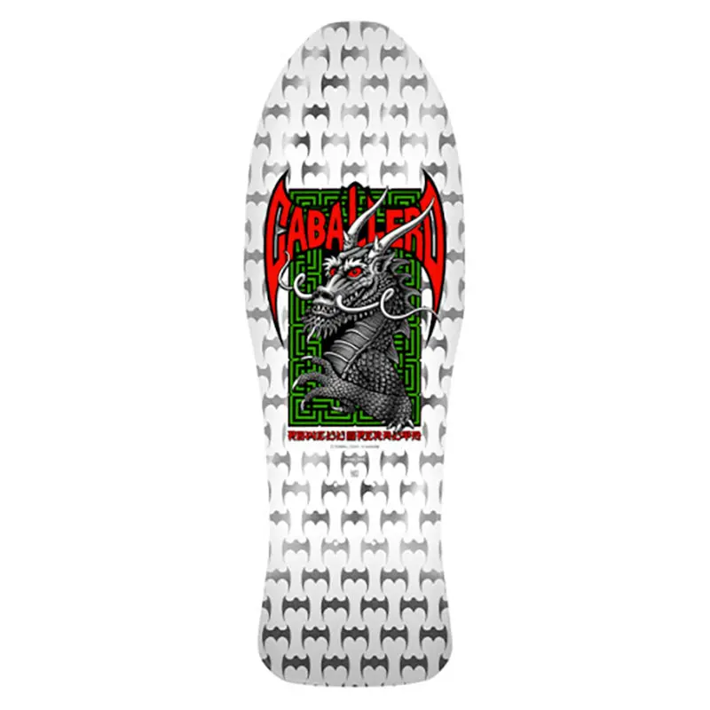 Powell Peralta Bones Brigade Series 17 Caballero White Skateboard Deck 1