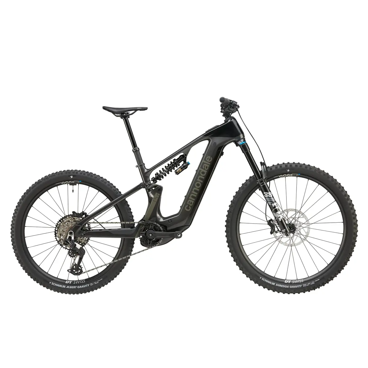 Cannondale Moterra Carbon Lt 1 E-Mountain Bike - Black 1