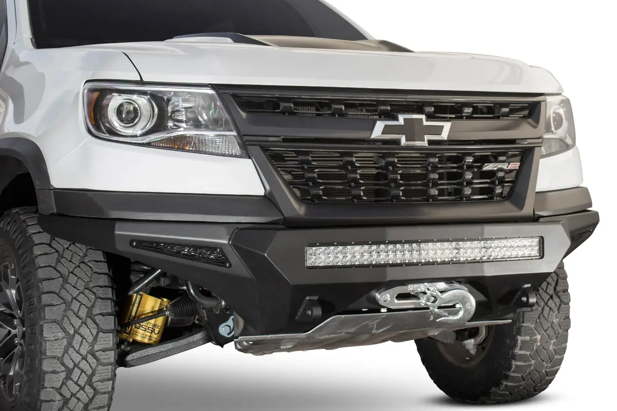 2017-2021 Chevy Colorado Zr2 Stealth Fighter Winch Front Bumper 1