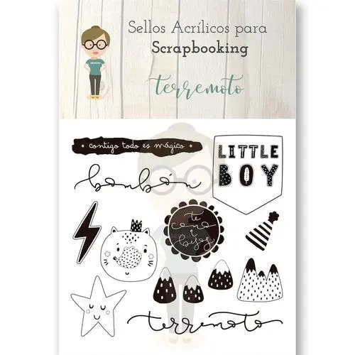 Sellos De Scrapbooking Terremoto 1