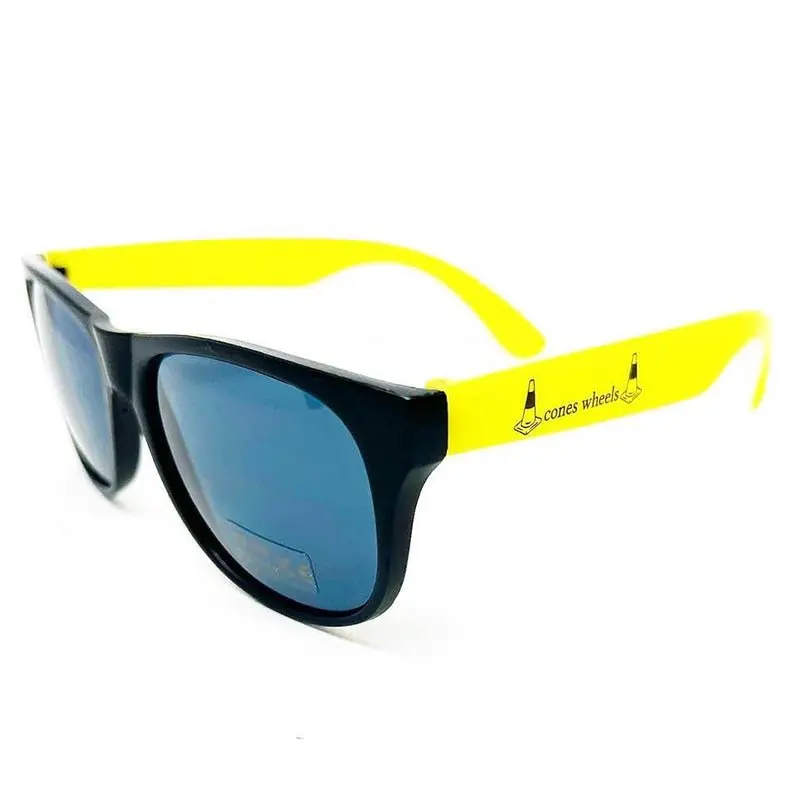 Cones Wheels Neon Yellow Sunglasses 1