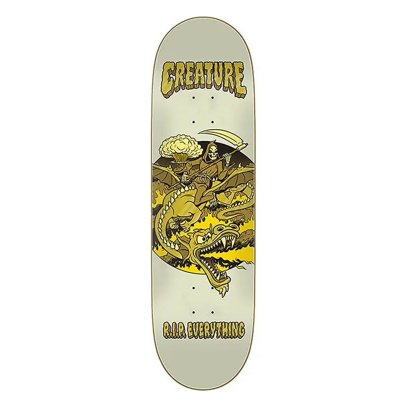 Creature 8.80" X 31.95" Rip Everything Lg 7 Ply Birch Stumps Skateboard Decks 1