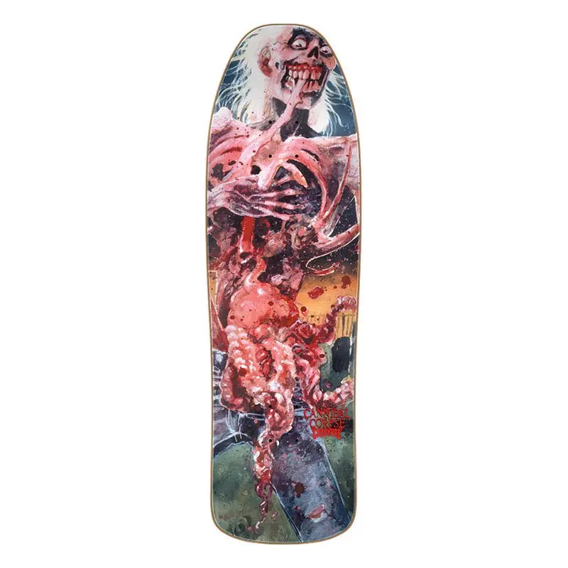 Creature 9.35"X 31.7" Cannibal Corpse Eaten Back To Life Skateboard Deck 1