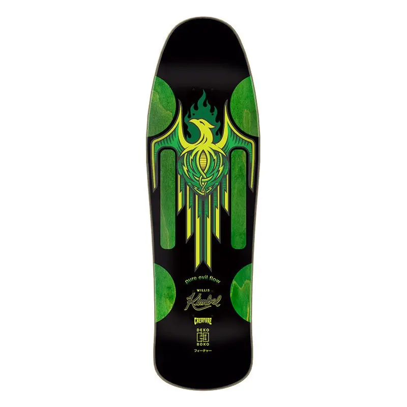 Creature 9.57" X 31.75" Kimbel Origins Part Deux Pro Skateboard Deck 1