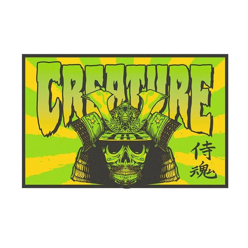 Creature Skateboards 5"X 3.25" Soul Servant Sticker 1