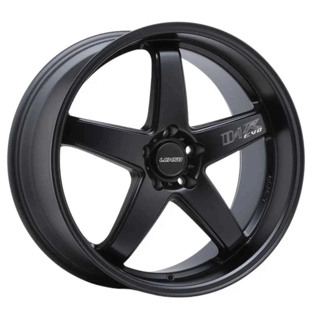 Lenso D1r-Evo Wheel Satin Black 1