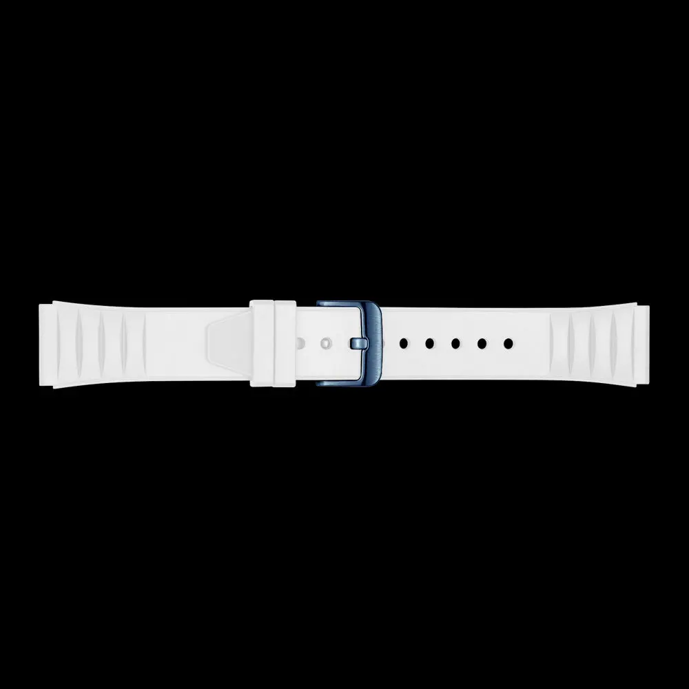 White Fluoro Rubber Strap Suitable For Windows Series 1
