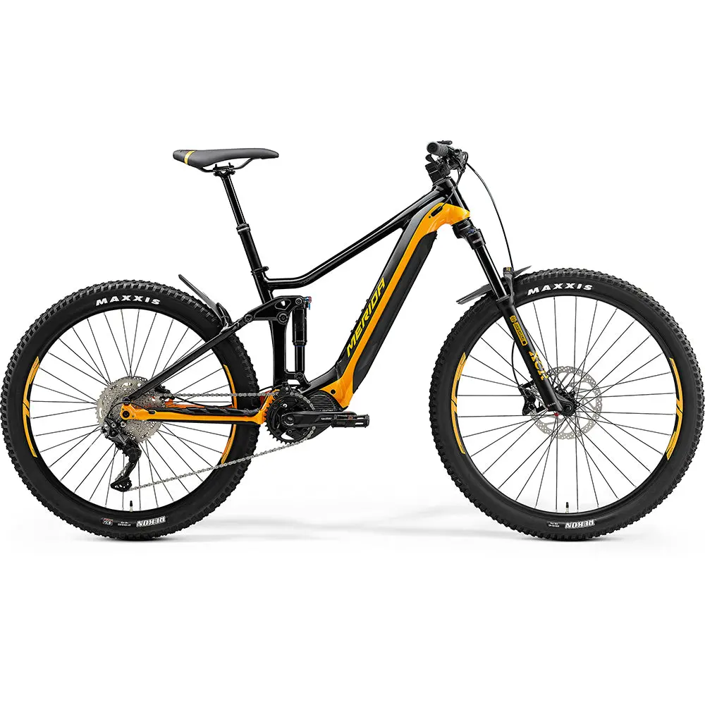 Merida Electric Bike Eone Forty 400 Ebike Black Orange 1