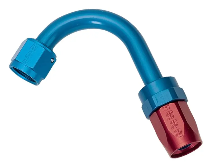 Russell Performance -10 An Swivel Hose End – Red/Blue, 120° Full Flow 1