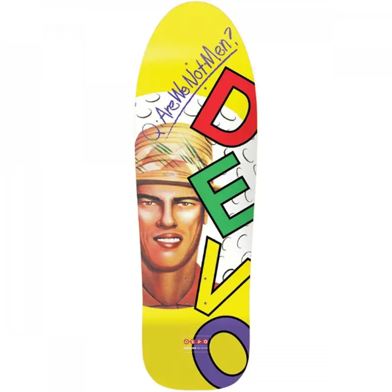Devo 9.75" X 31" Are We Not Men? Skateboard Deck 1