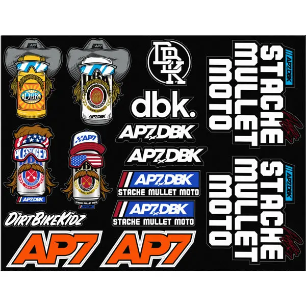 Dirt Bike Kidz - Ap7 Sticker Sheet 1