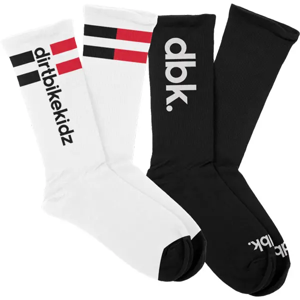 Dirt Bike Kidz - Basic Sock 2 Pack Socks 1