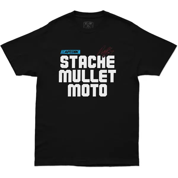 Dirt Bike Kidz - Stache Mullet Moto Tee 1