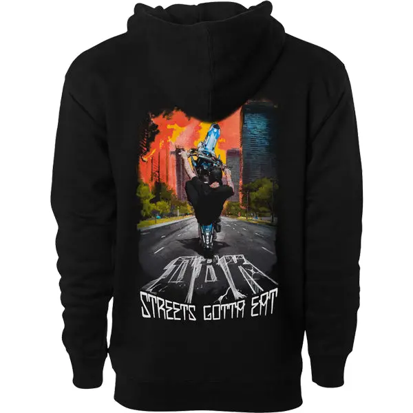 Dirt Bike Kidz - Streets Gotta Eat Hoodie 1