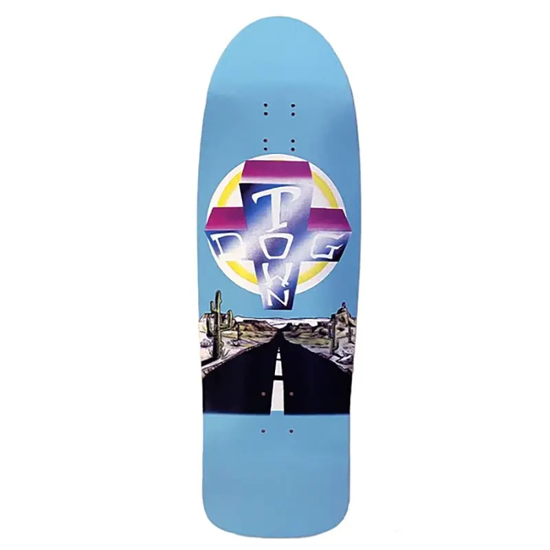 Dogtown 10" X 31.95" Street Early 90'S (Light Blue) Skateboard Deck 1