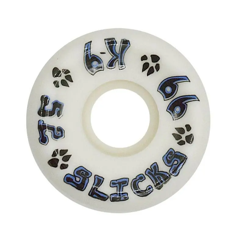 Dogtown 52Mm X 99A K-9 Slicks White Skateboard Wheels 4Pk 1