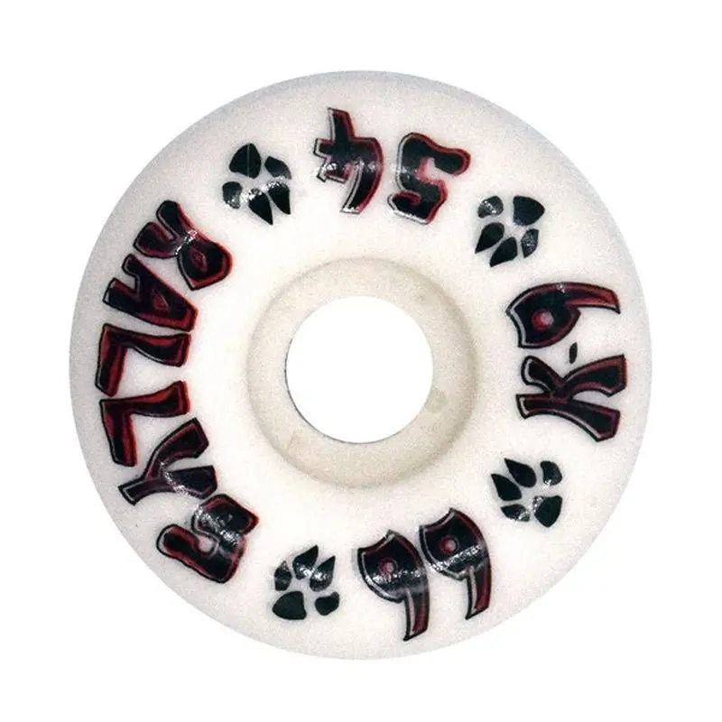 Dogtown 54Mm X 99A K-9 Rallys White Skateboard Wheels 4Pk 1