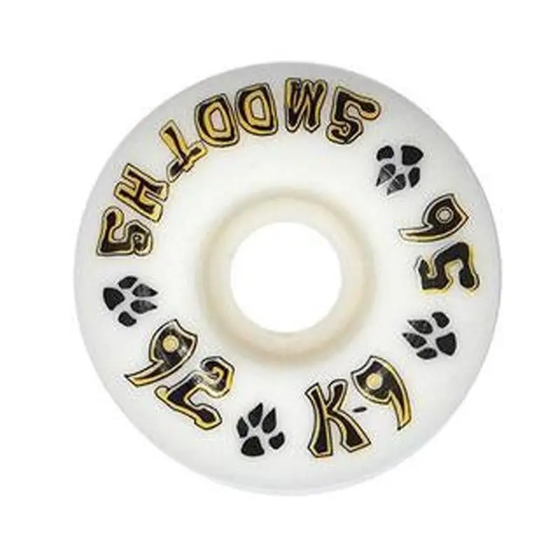 Dogtown 56Mm X 92A K-9 Smooths White Skateboard Wheels 4Pk 1