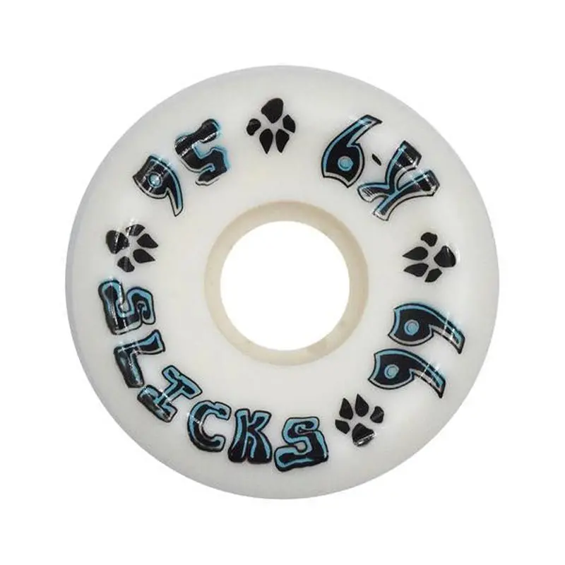Dogtown 56Mm X 99A K-9 Slicks White Skateboard Wheels 4Pk 1