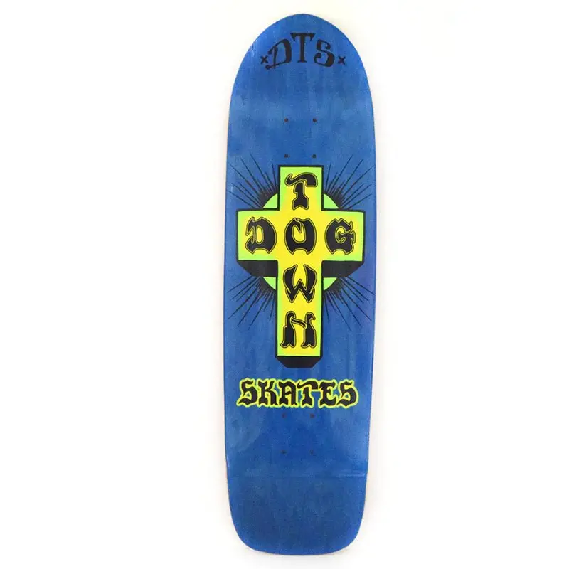 Dogtown  9" X 32.825" Big Boy Blue Stain Skateboard Deck 1