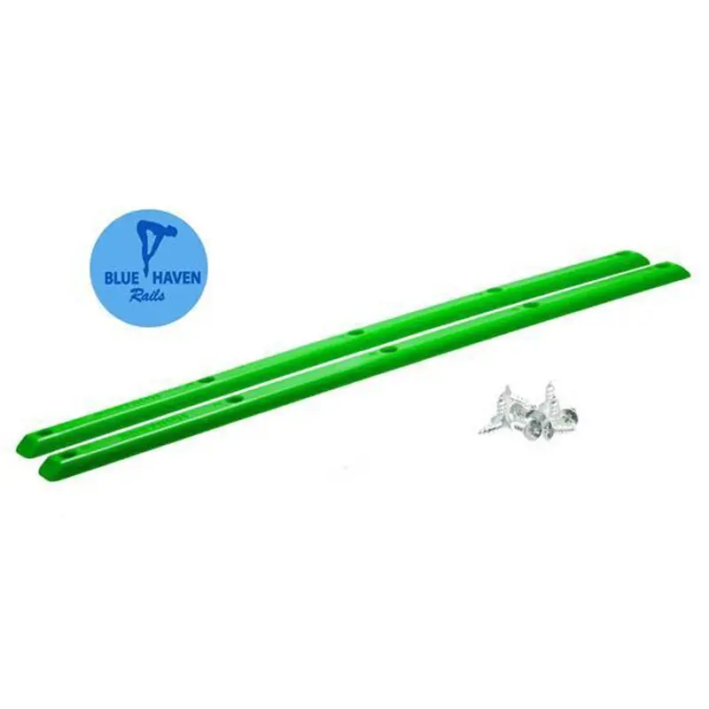 Dogtown Blue Haven (Neon Green) Skateboard Rails 2Pk 1