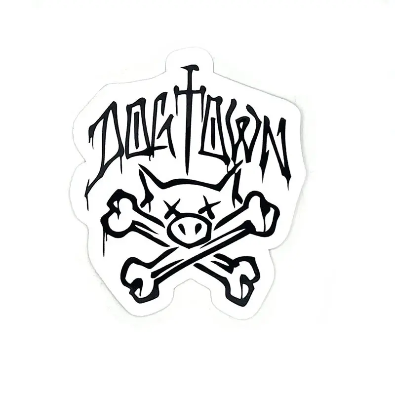 Dogtown Pig & Bones Sticker 3.5" 1
