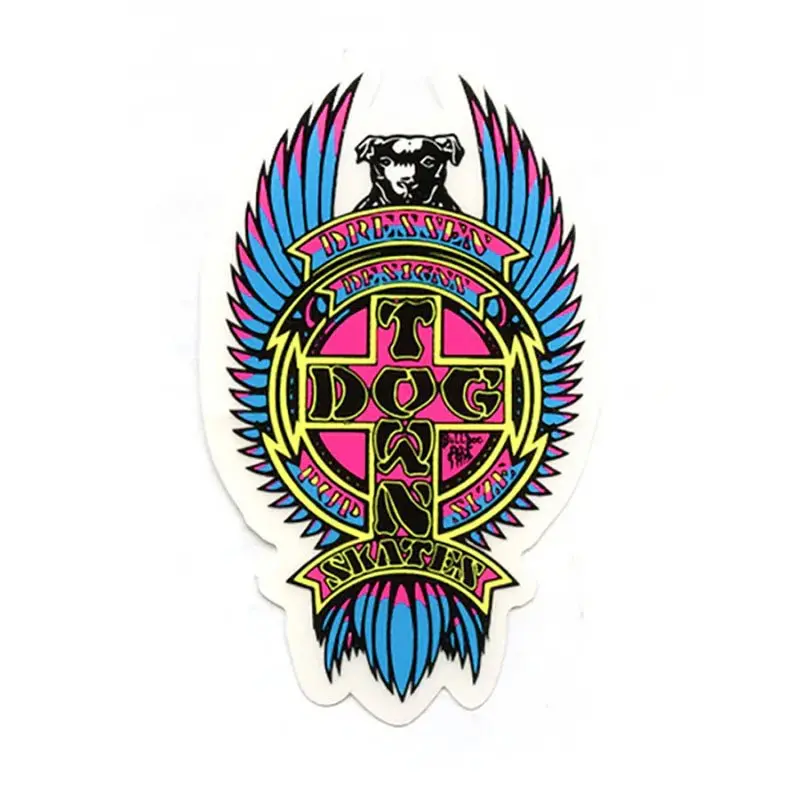 Dogtown Skateboards 4" Eric Dressen Pup Size 80S Sticker 1
