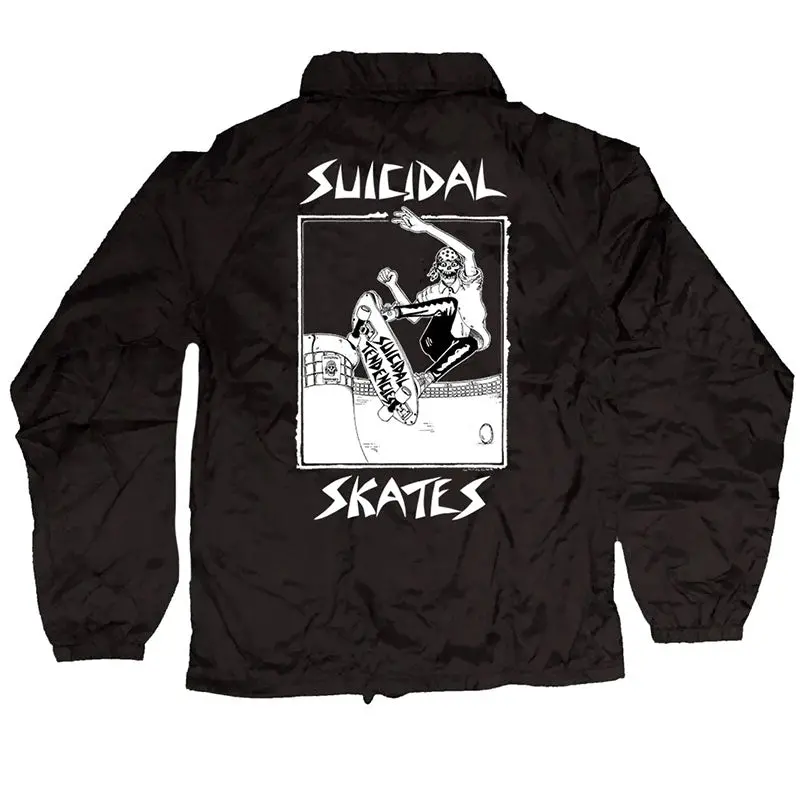 Dogtown Skateboards Suicidal Skates Pool Skater 80S Windbreaker 1