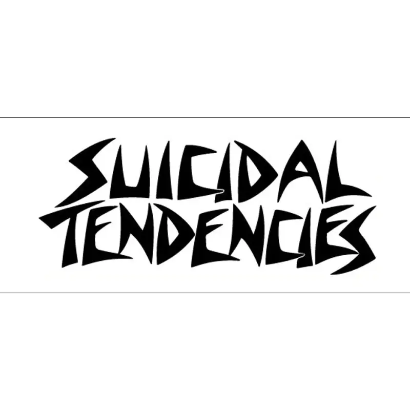 Dogtown Skateboards Suicidal Tendencies White Sticker 1