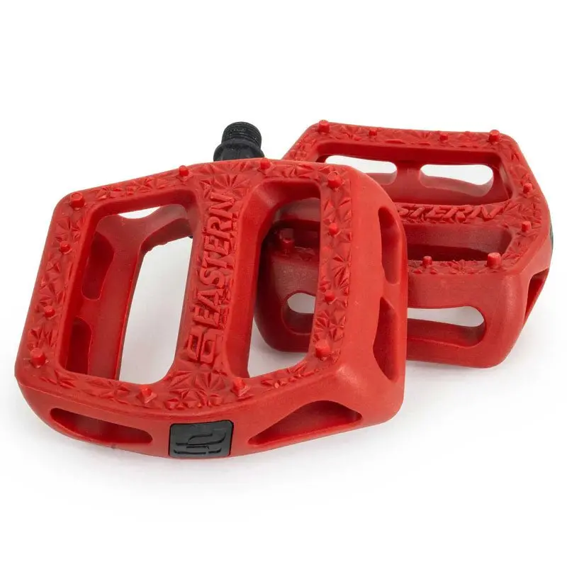 Eastern Facet Red Bicycle Pedals 1