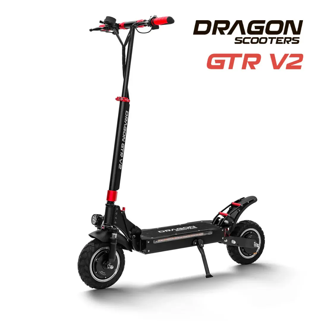 Electric Scooter- Dragon Gtr V2 - Dual Motor 1800 Watts Max 2400 Watts 1