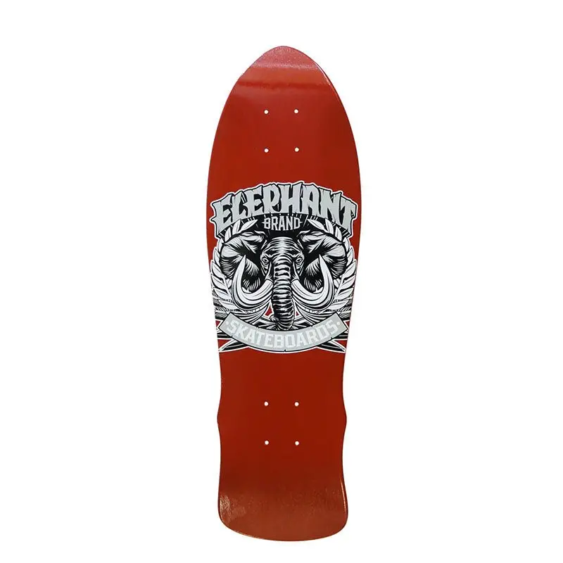 Elephant Brand 8.3" X 28" Mini Street Axe Red Dip Skateboard Deck 1