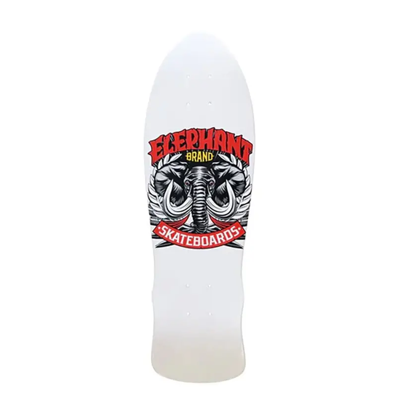 Elephant Brand 8.3" X 28" Mini Street Axe White Dip Skateboard Deck 1