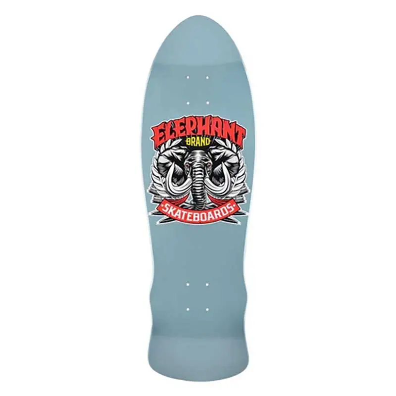Elephant Brand 9.5" X 32" Street Axe Grey Dip Skateboard Deck 1