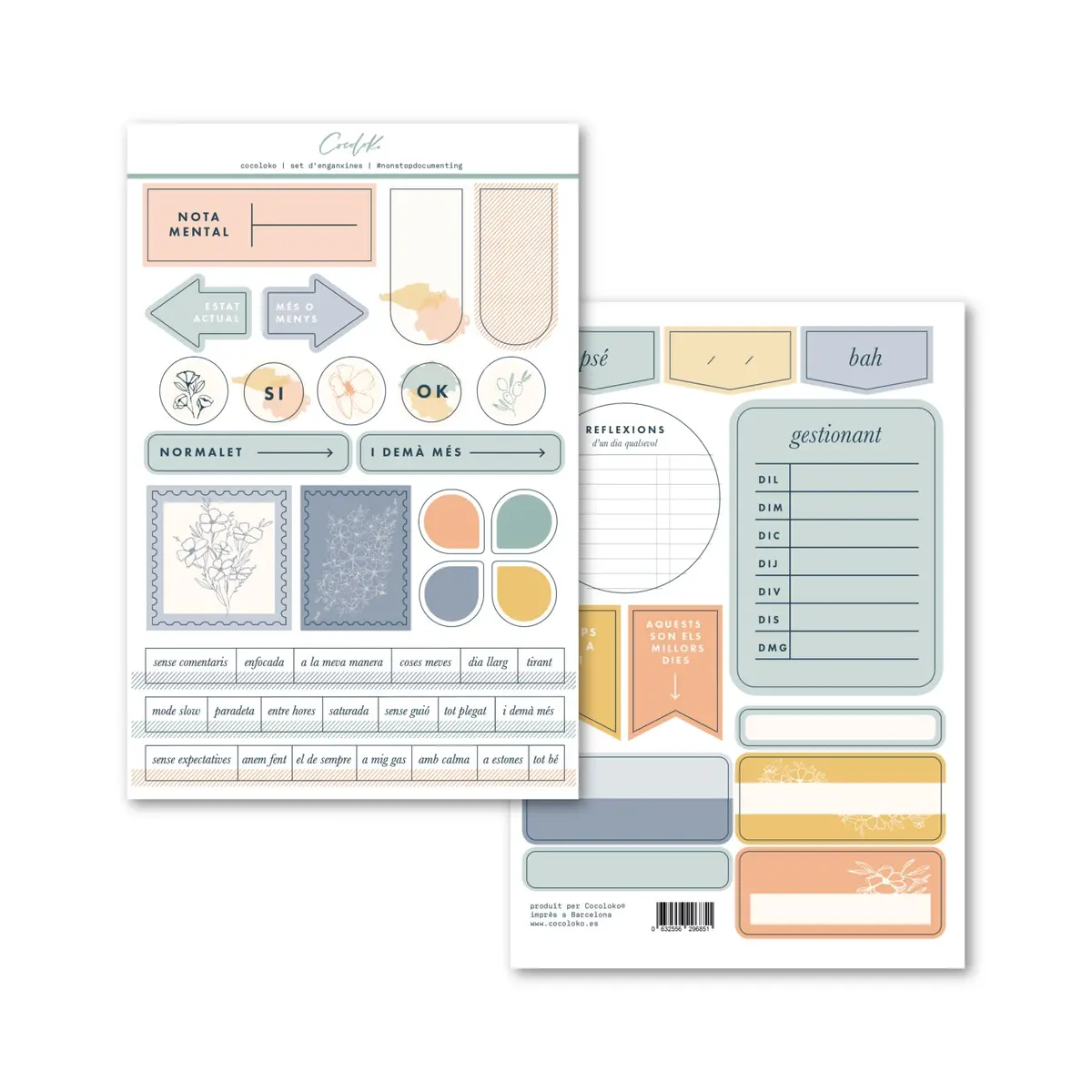 Set De Stickers Cat Essentials 1