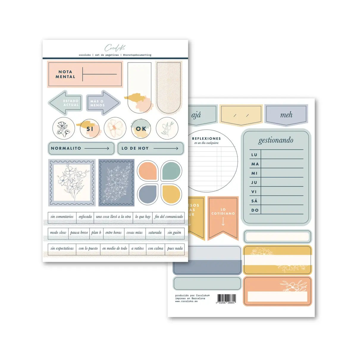 Set De Stickers Esp Essentials 1